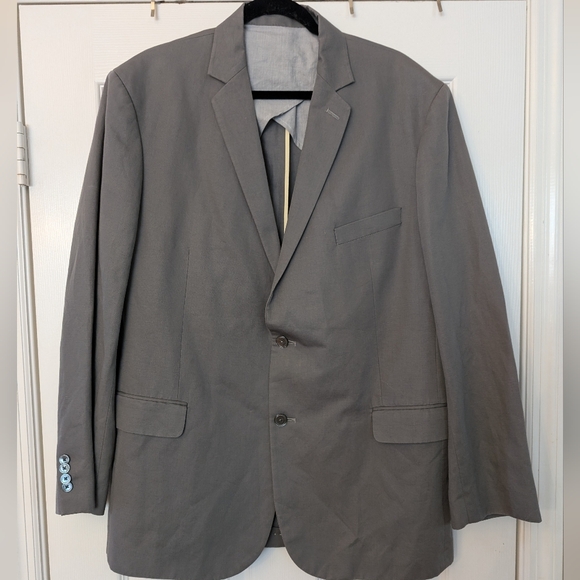Men's BONOBOS Two-Button Cotton Linen Sportcoat Blazer